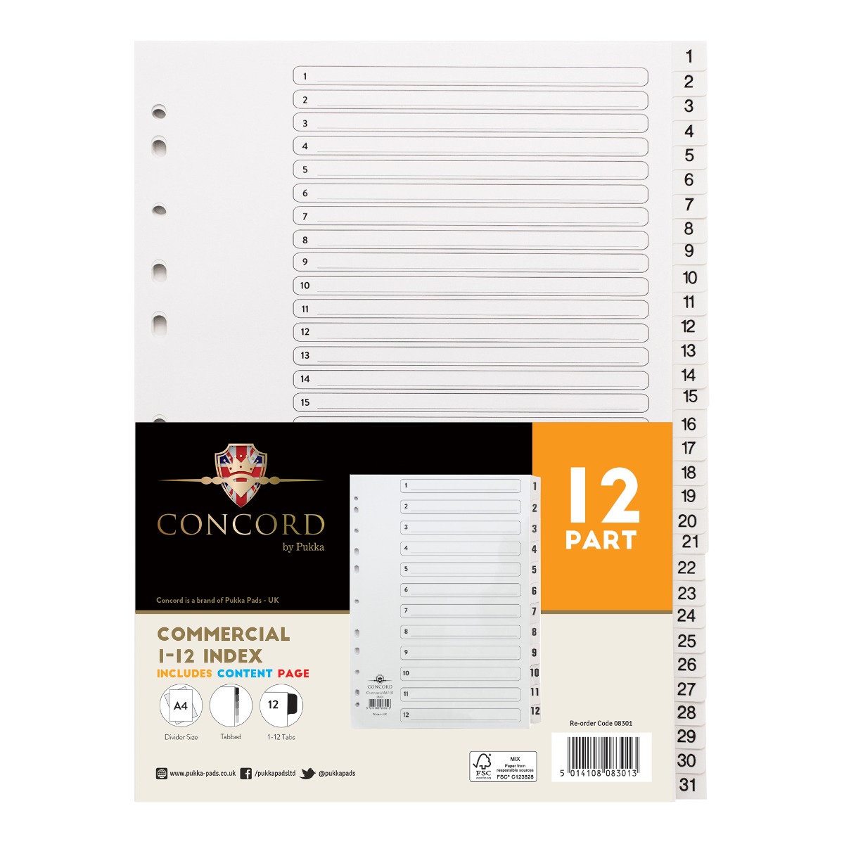 Concord Commercial A4 1-31 Index