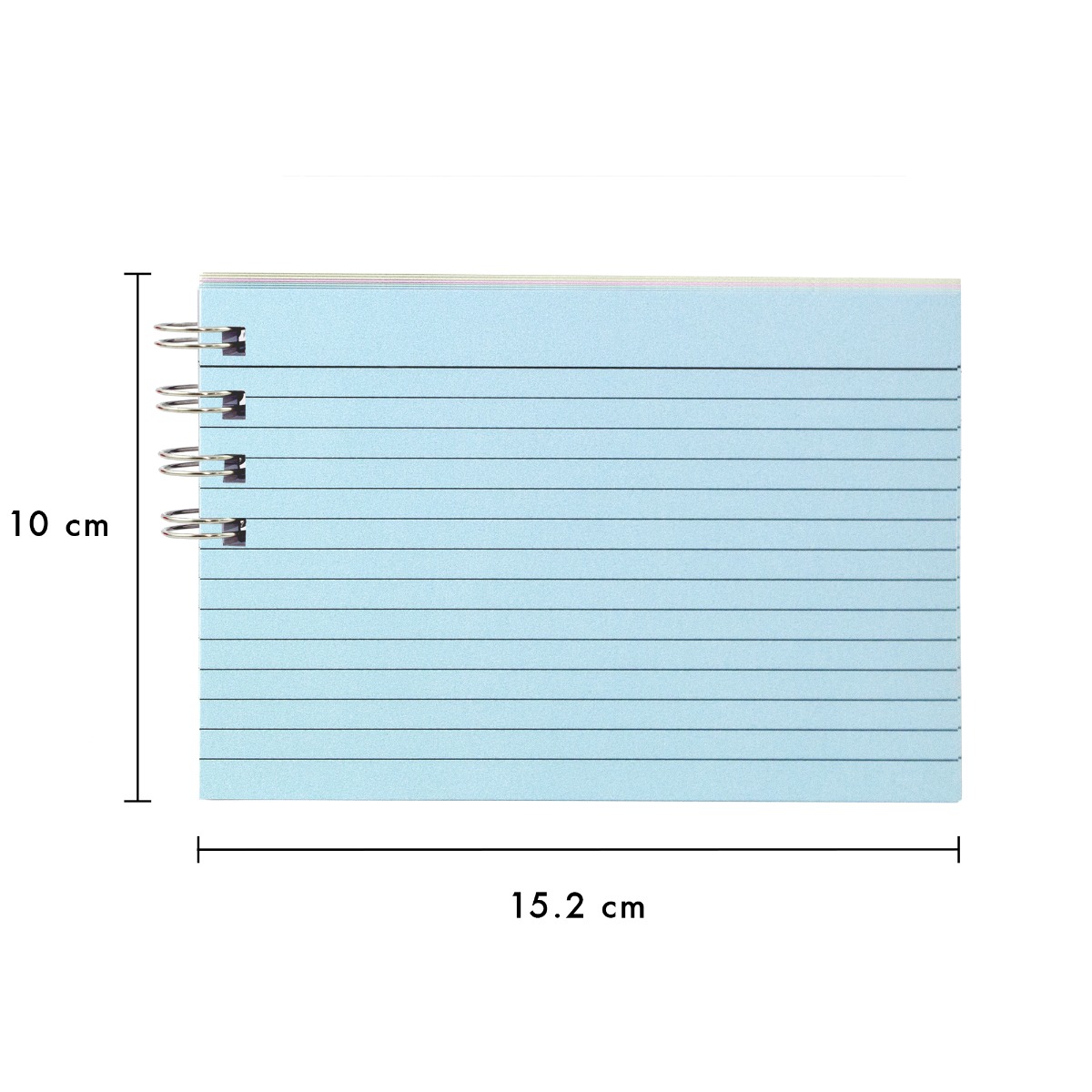 Concord Pastel Wirebound  6x4" Revison Cards - 1 Pack of 52 Revision Cards