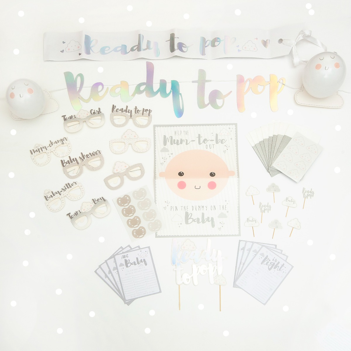 Baby shower supply store sales