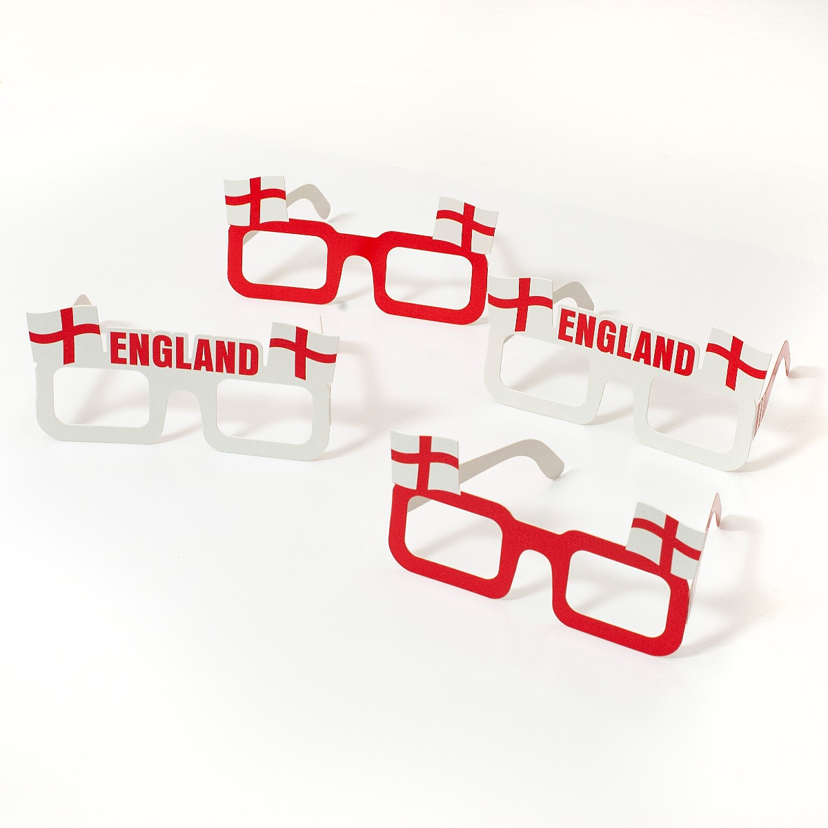 Pukka Party England Selfie Prop Glasses