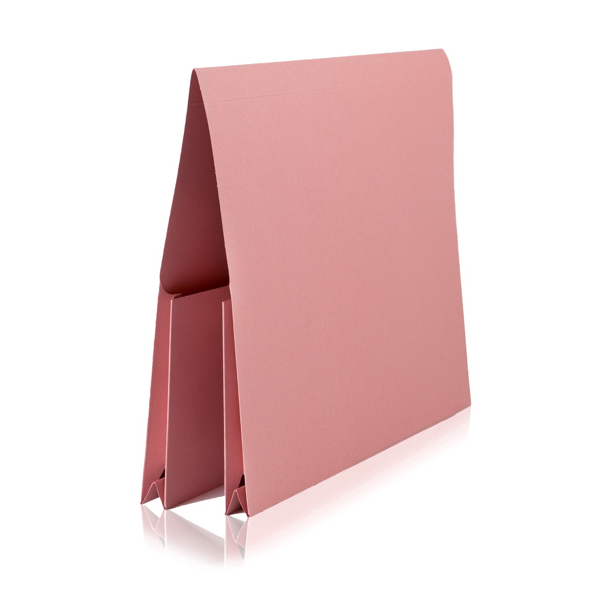 Concord Double Pocket Foolscap Wallet in Red - Pack of 25