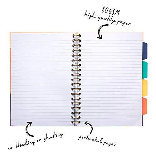 Carpe Diem Floral Love Lined B5 Project Books - Assorted Pack of 3