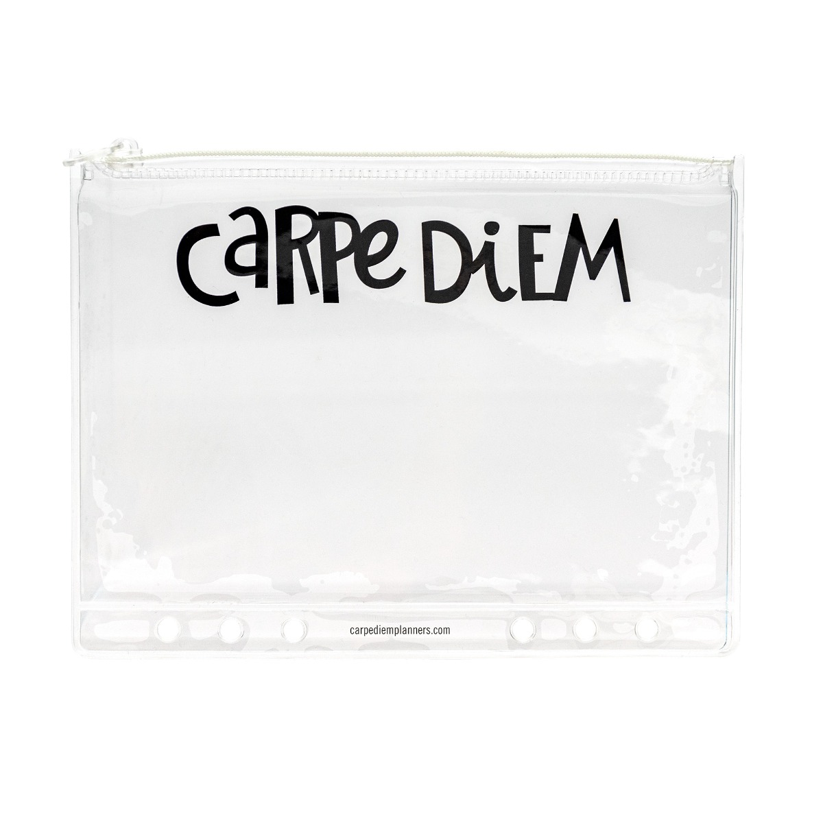 Carpe Diem Planner Essentials - A5 Plastic Storage Pouch