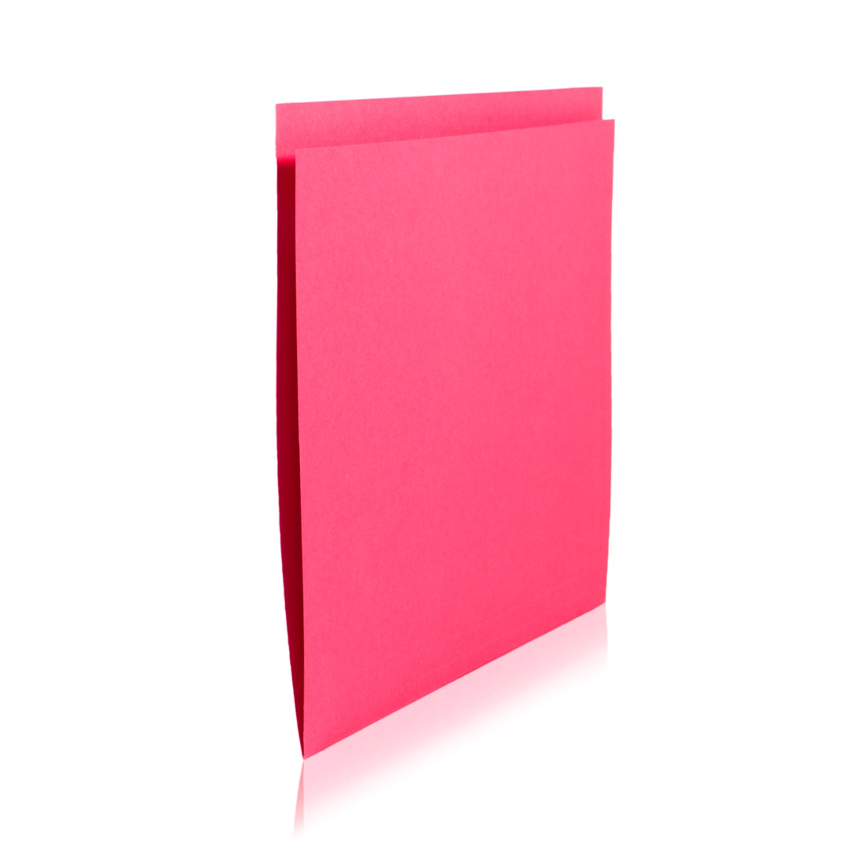 Concord Square Cut Bright Foolscap Folder in Raspberry - Box of 50