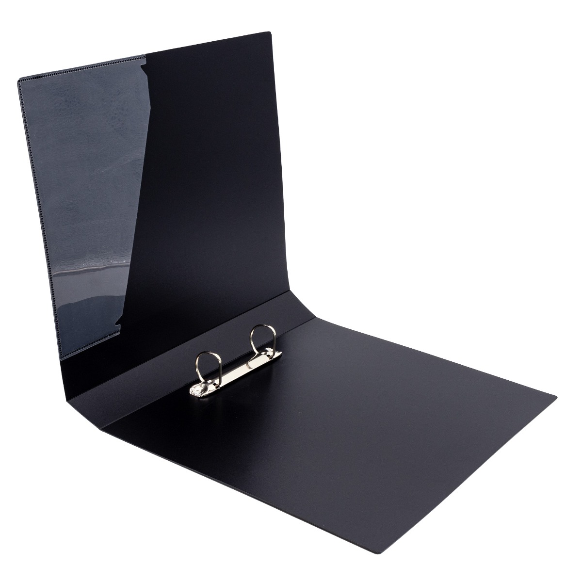 Concord Polypropylene A4 P 2-Ring Binder File in Black  - Pack of 5