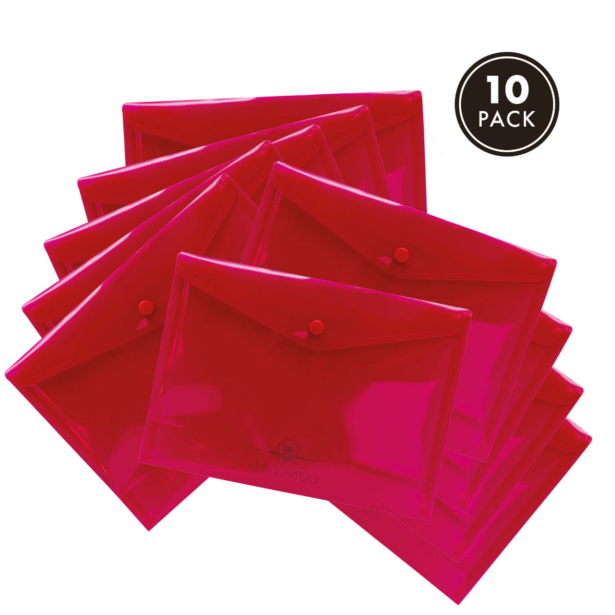 Pukka Pads PP Pink A5 Stud Wallet - Pack of 10