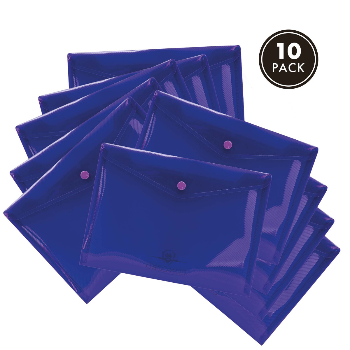 Pukka Pads PP Purple A5 Stud Wallet - Pack of 10