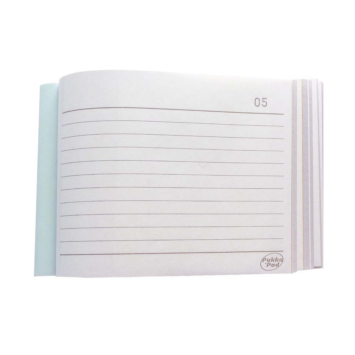 Pukka Pads Plain Ruled Triplicate Books 105 x 130mm - Pack of 5