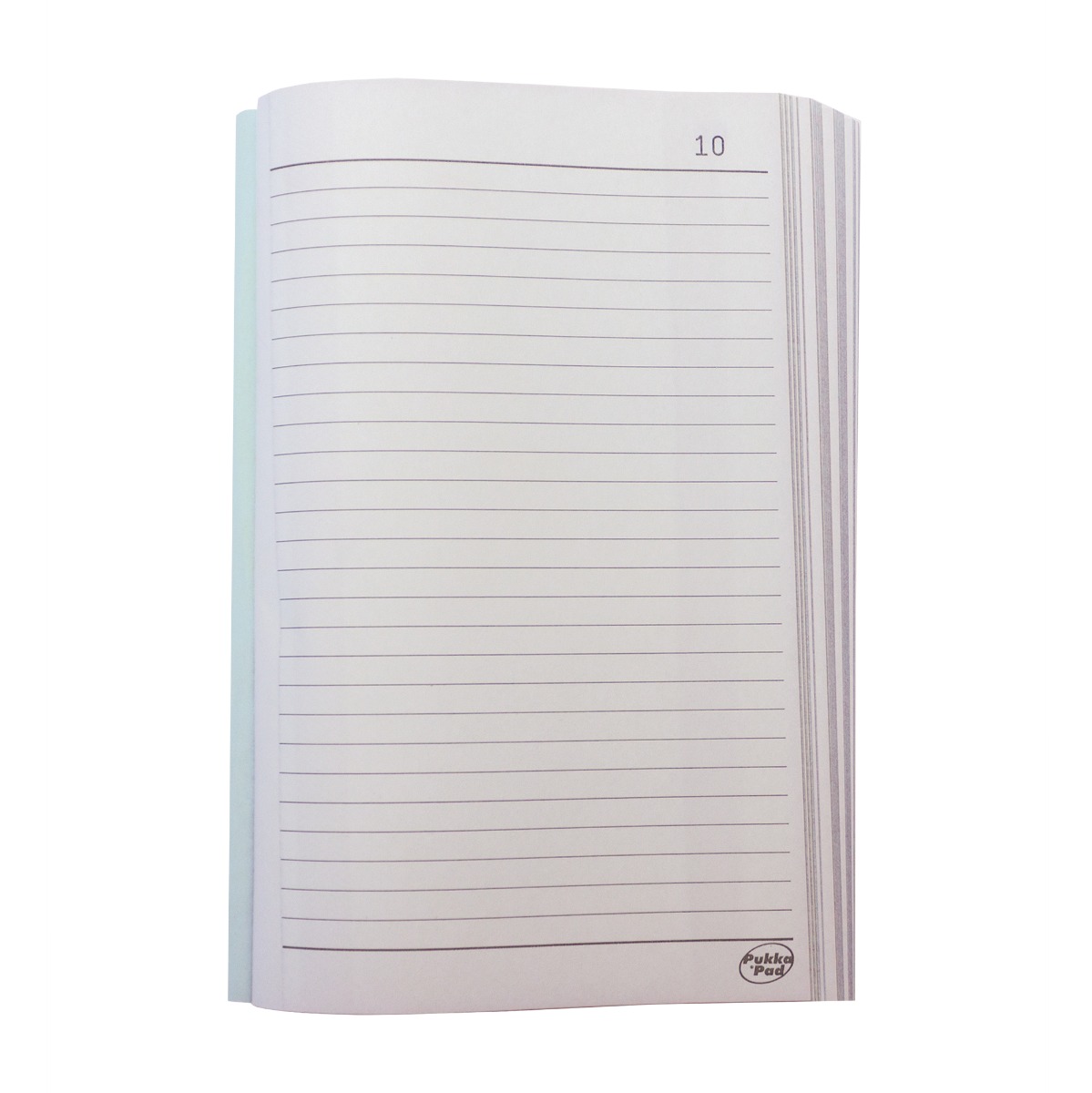 Pukka Pads Plain Ruled Triplicate Book 216 x 130mm - Pack of 5