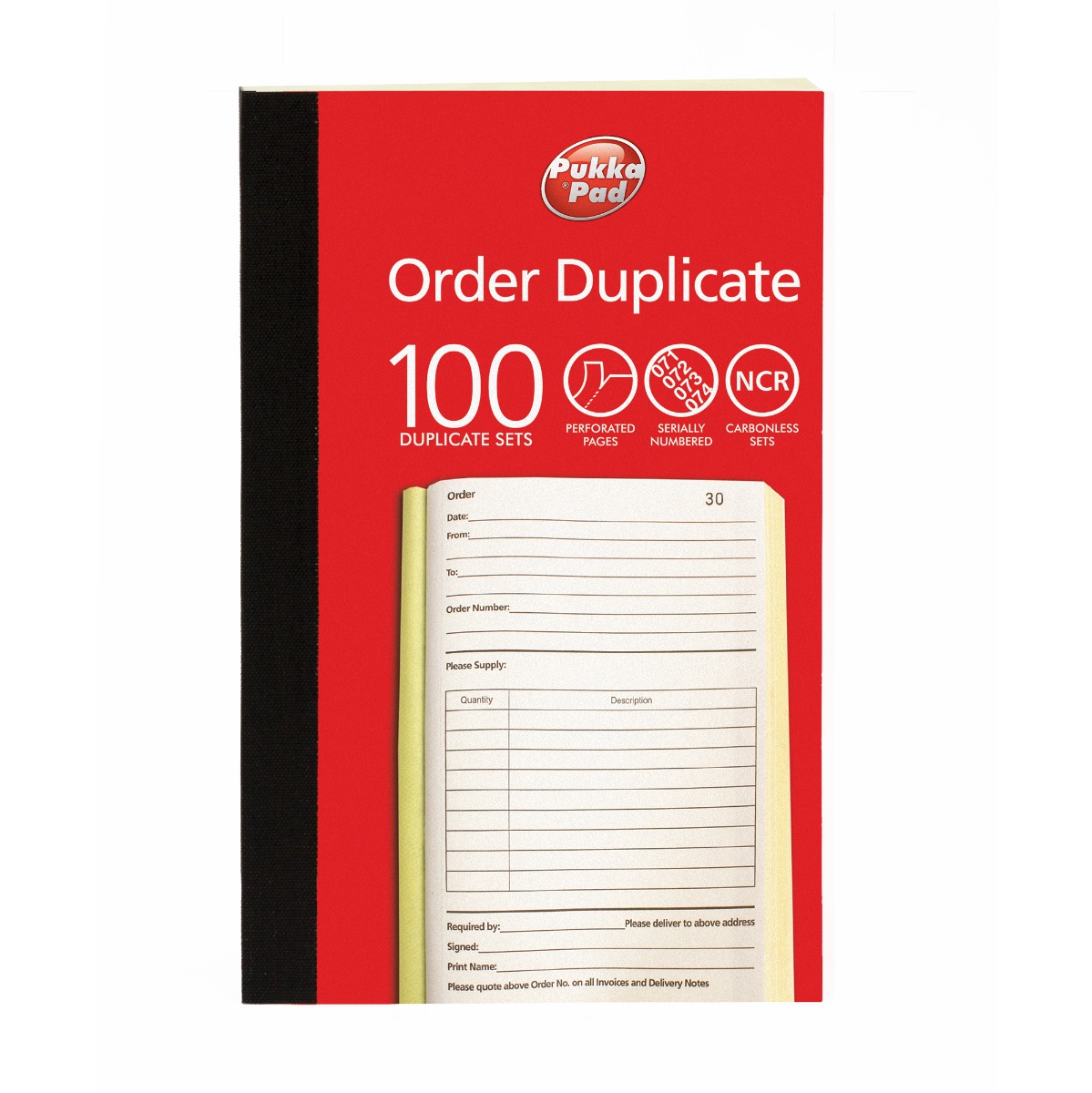 PUKKA PAD CARBONLESS SALES INVOICE BOOKS. 50 DUPLICATE SETS. MULTIPLE V.A.T RATE PUKKA PAD CARBONLESS SALES INVOICE BOOKS. 50 DUPLICATE SETS. MULTIPLE V.A.T RATE