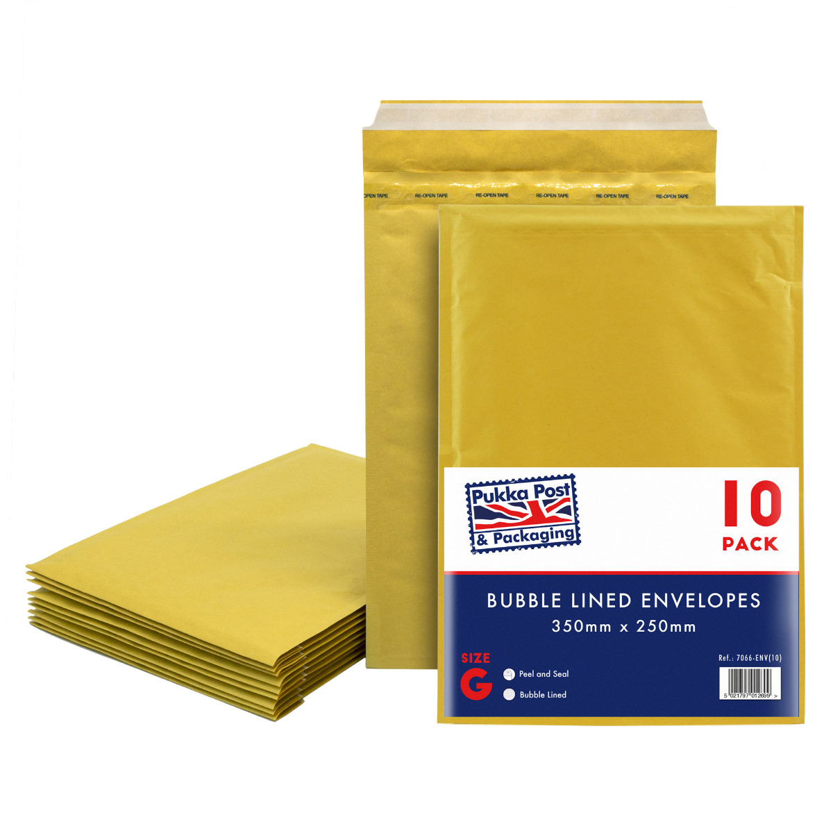 Bubble Envelope Dimensions