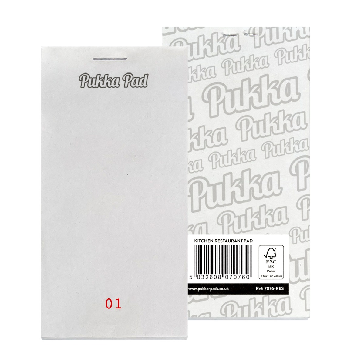 Pukka Pads Single Part Restaurant Pad 127mm x 64mm (PAD12)