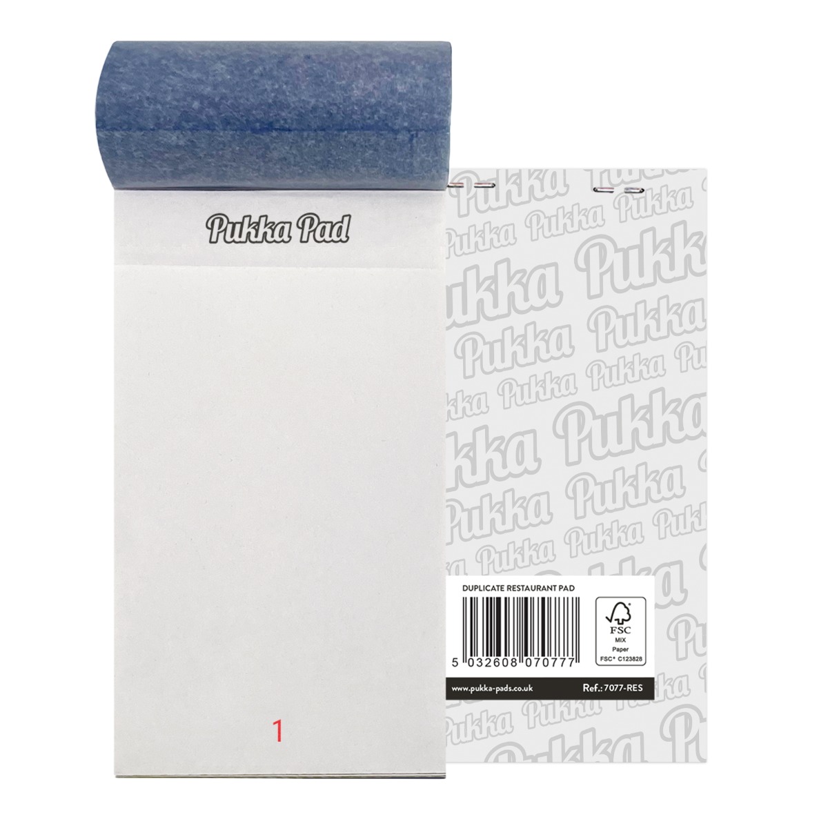 Pukka Duplicate Restaurant Pad 140 x 76mm (PAD15)