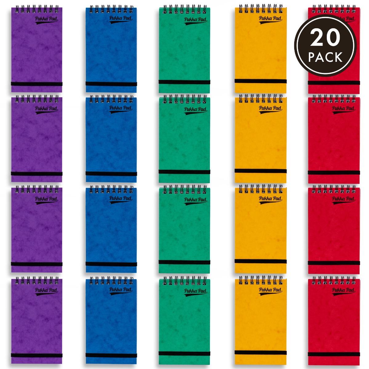 Pukka Pads Pressboard Minor A7 Top Bound Pad - Pack of 20