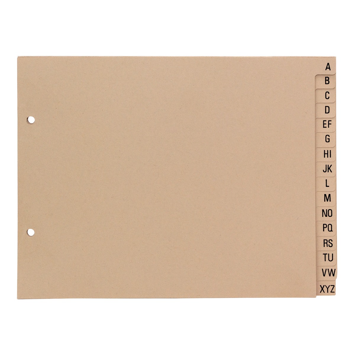Concord Kraft A5 Lever Arch Landscape A-Z index