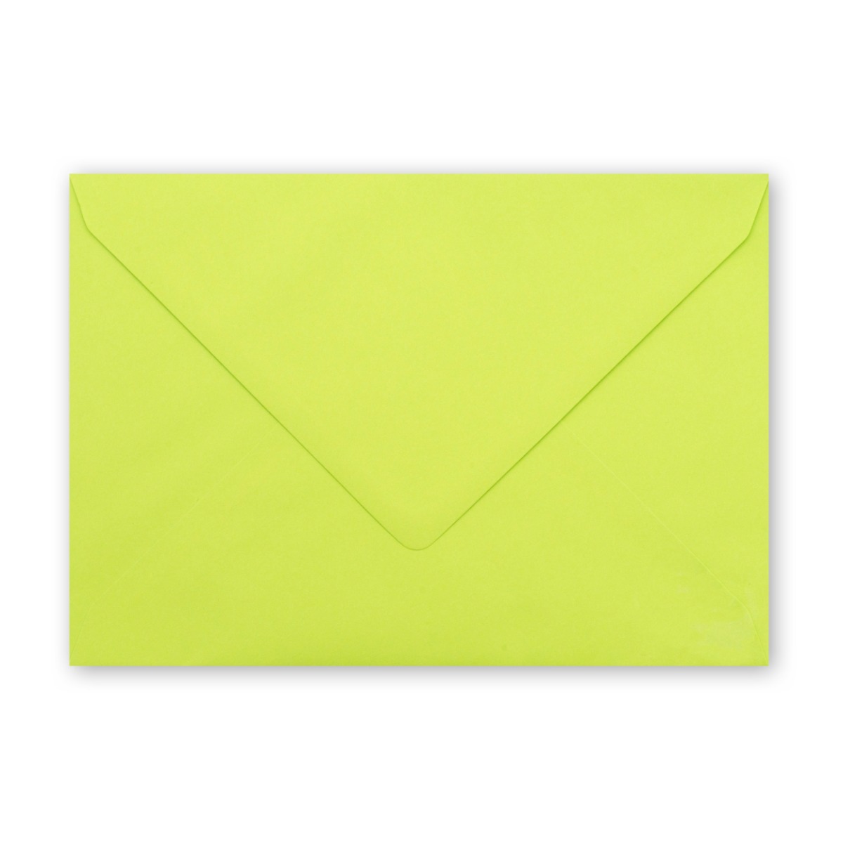 C5 Bright Green Banker Gummed Envelopes - Pack of 25