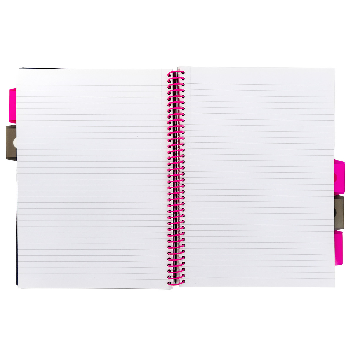 Pukka Pads Polypropylene Neon A4 Lined Project Book - Assorted Pack of 3