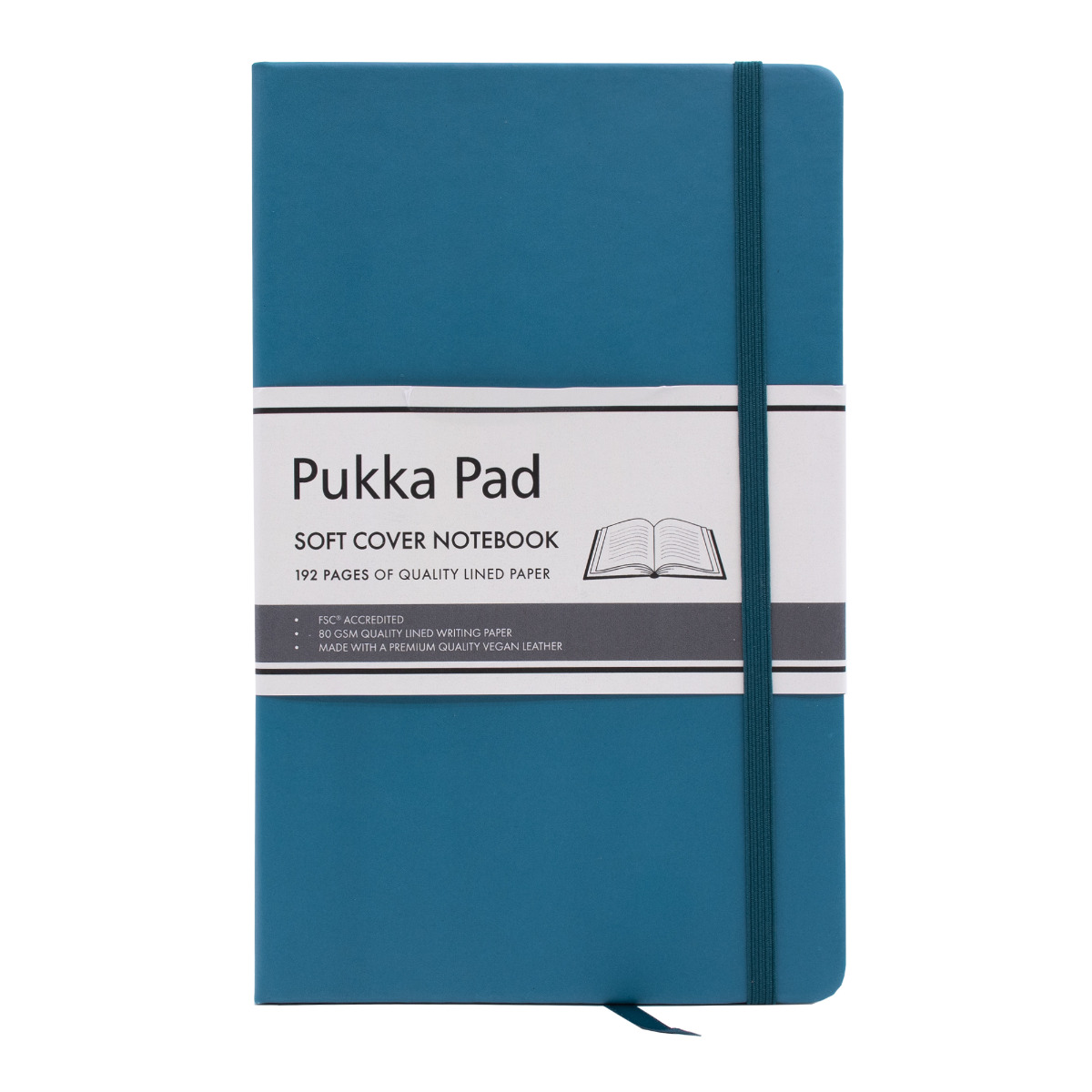 Pukka Pads Signature Soft Cover Lined Notebook in Teal