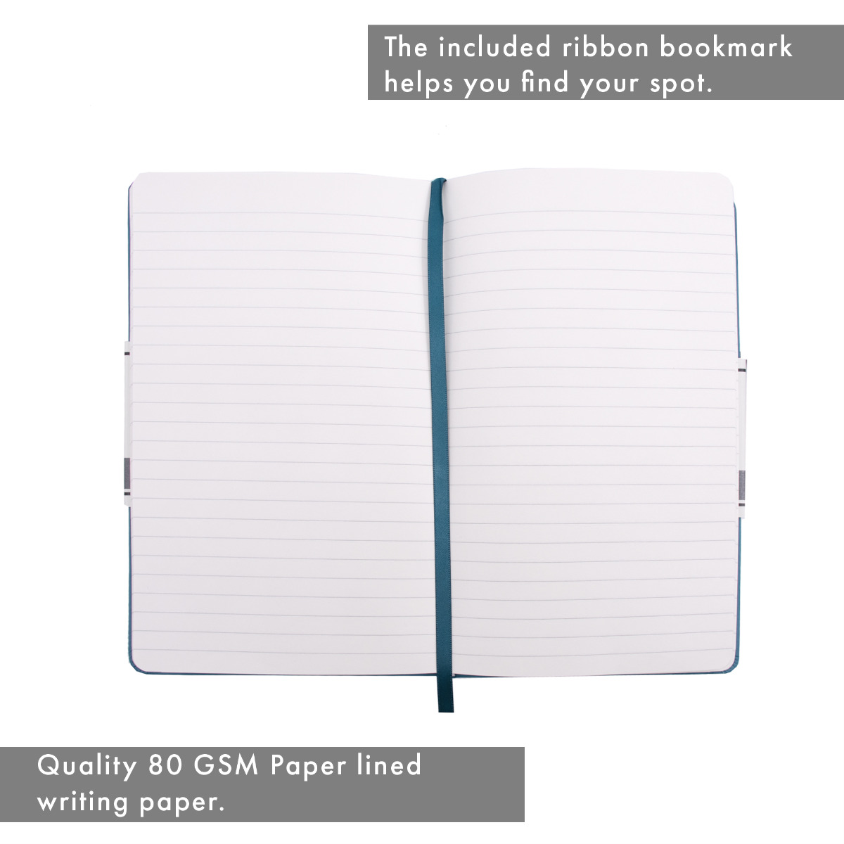 Pukka Pads Signature Soft Cover Lined Notebook in Teal
