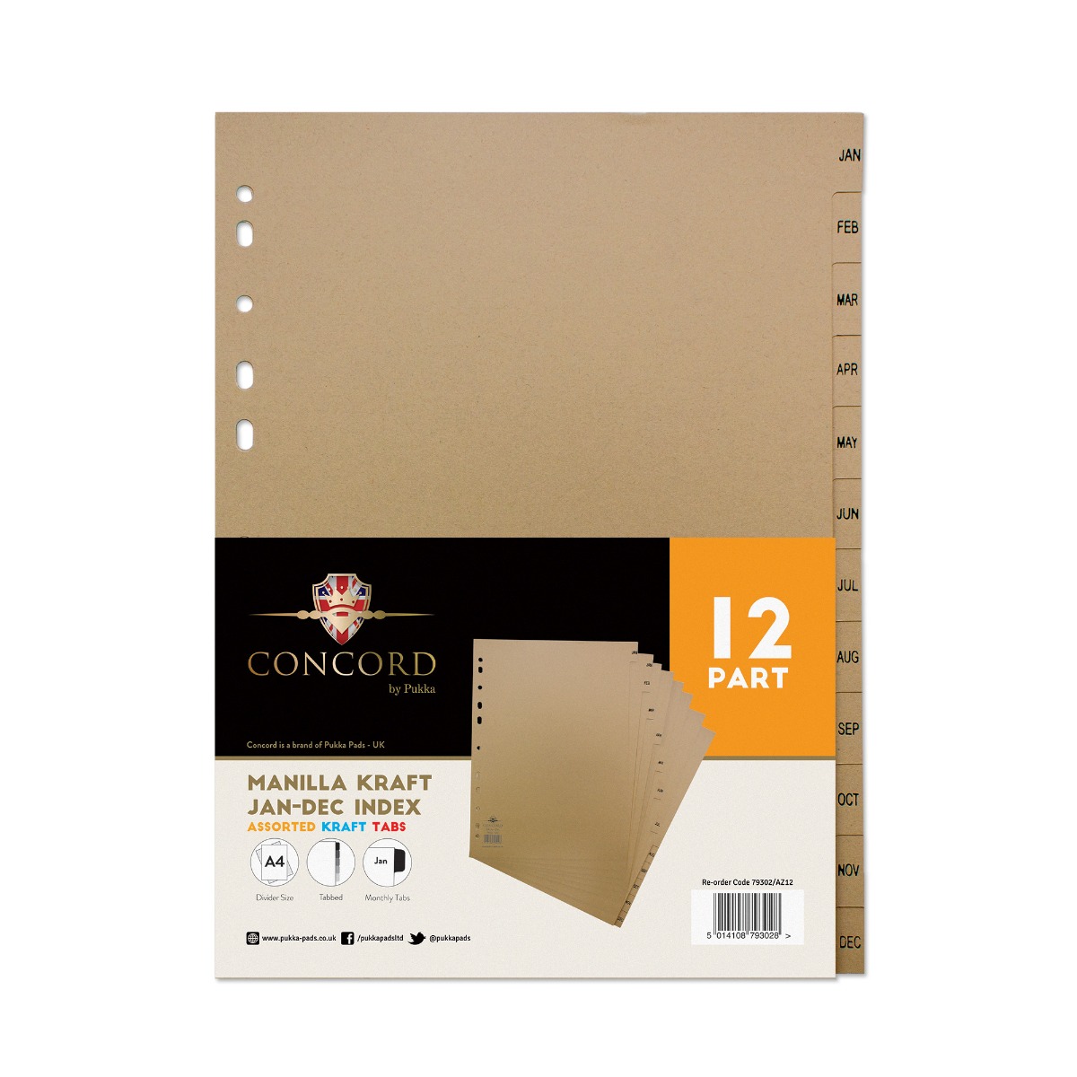 Concord Kraft Manilla Jan-Dec index