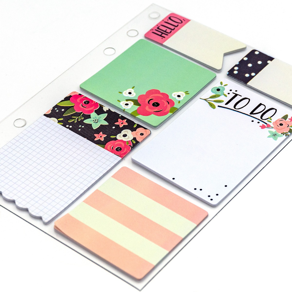 Carpe Diem A5 Planner Sticky Notes - Bloom