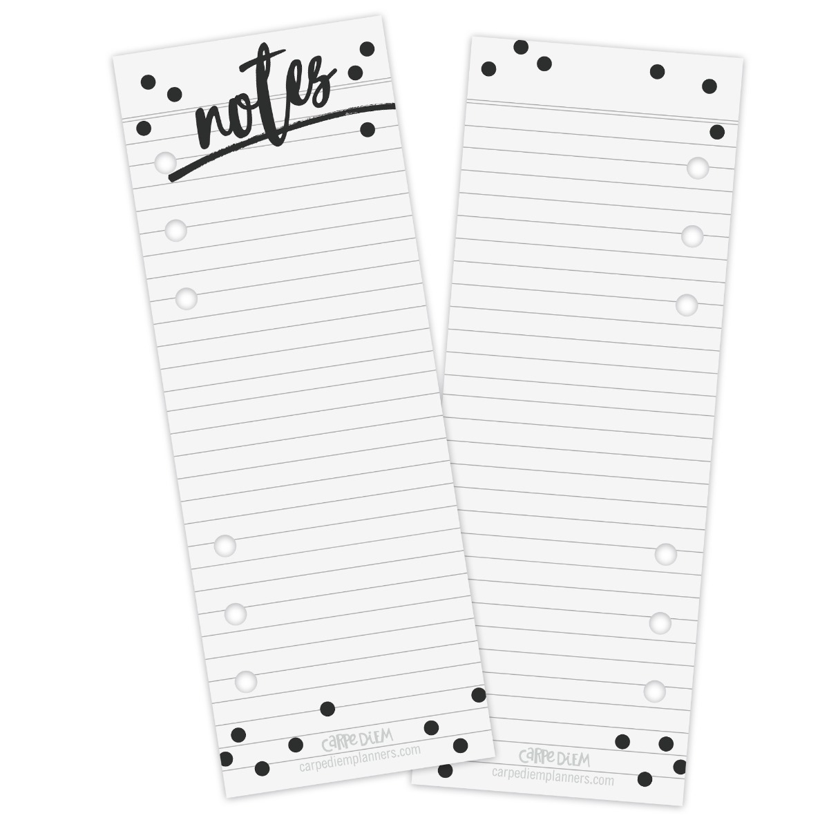 Carpe Diem A5 Planner Note Bookmark Tablet