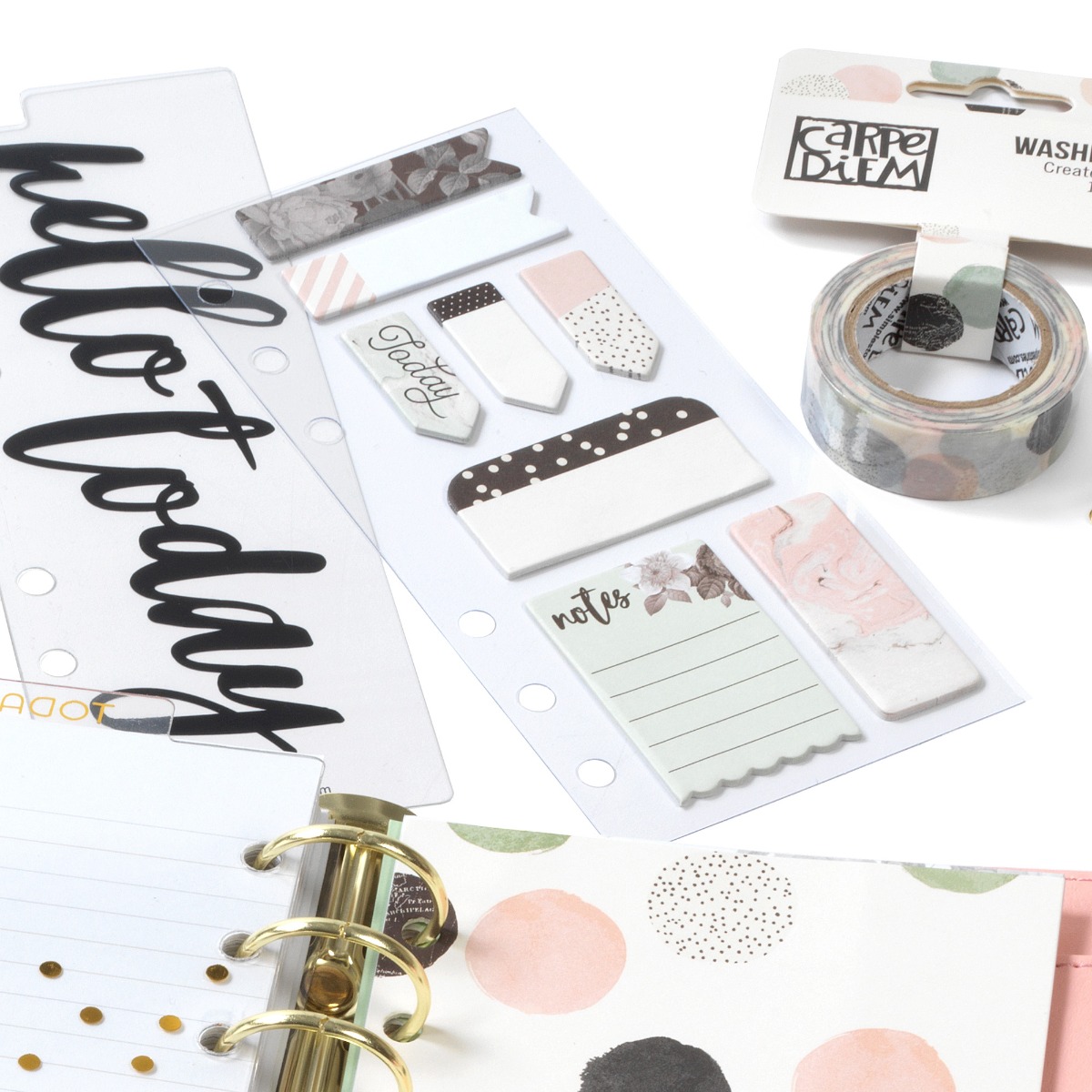Carpe Diem Personal Planner Mini Sticky Notes - Beautiful