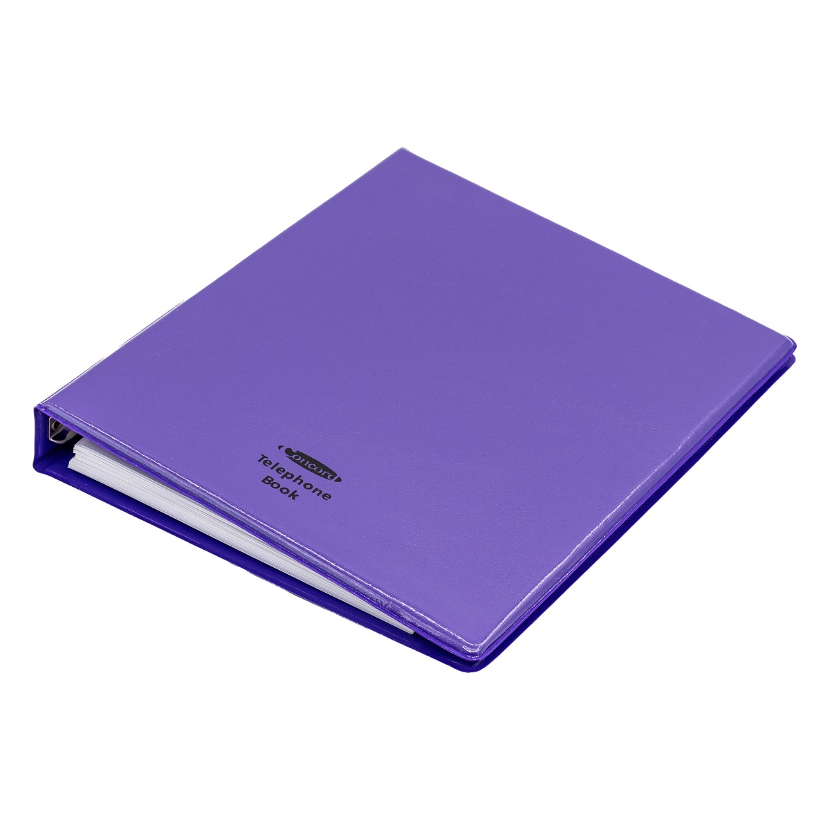 Concord A5 Address Binder -Purple