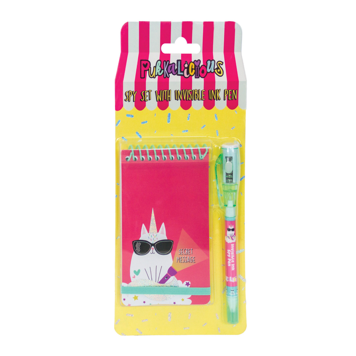 Pukka Spy Set with Invisible Ink Pen