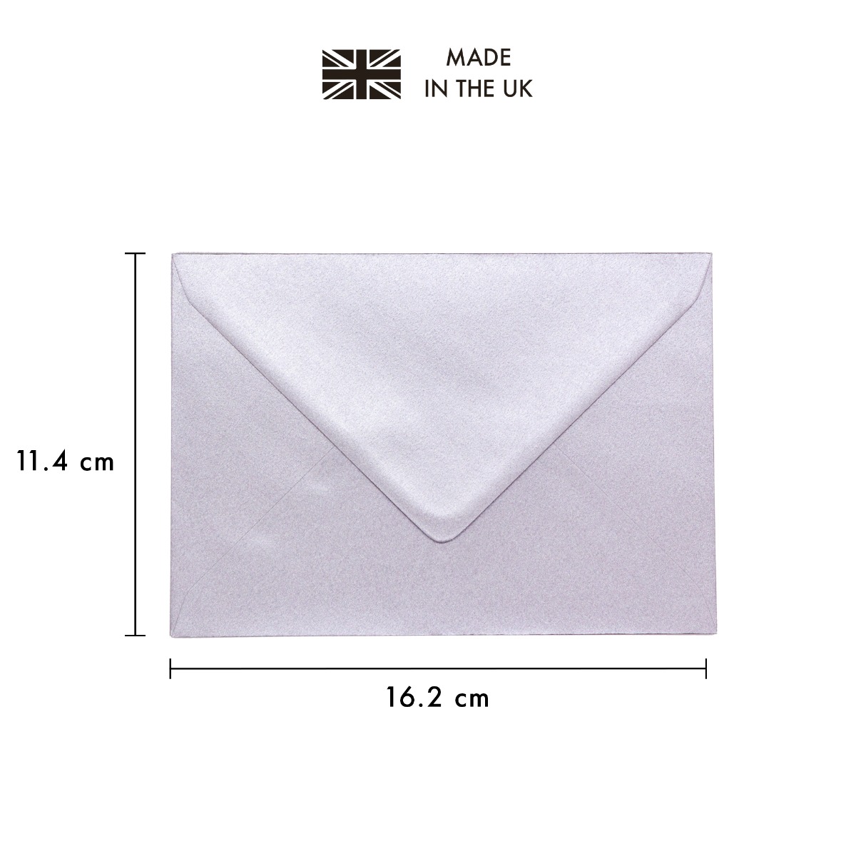 Pukka Post & Packaging C6 Silver Envelopes - Pack of 25