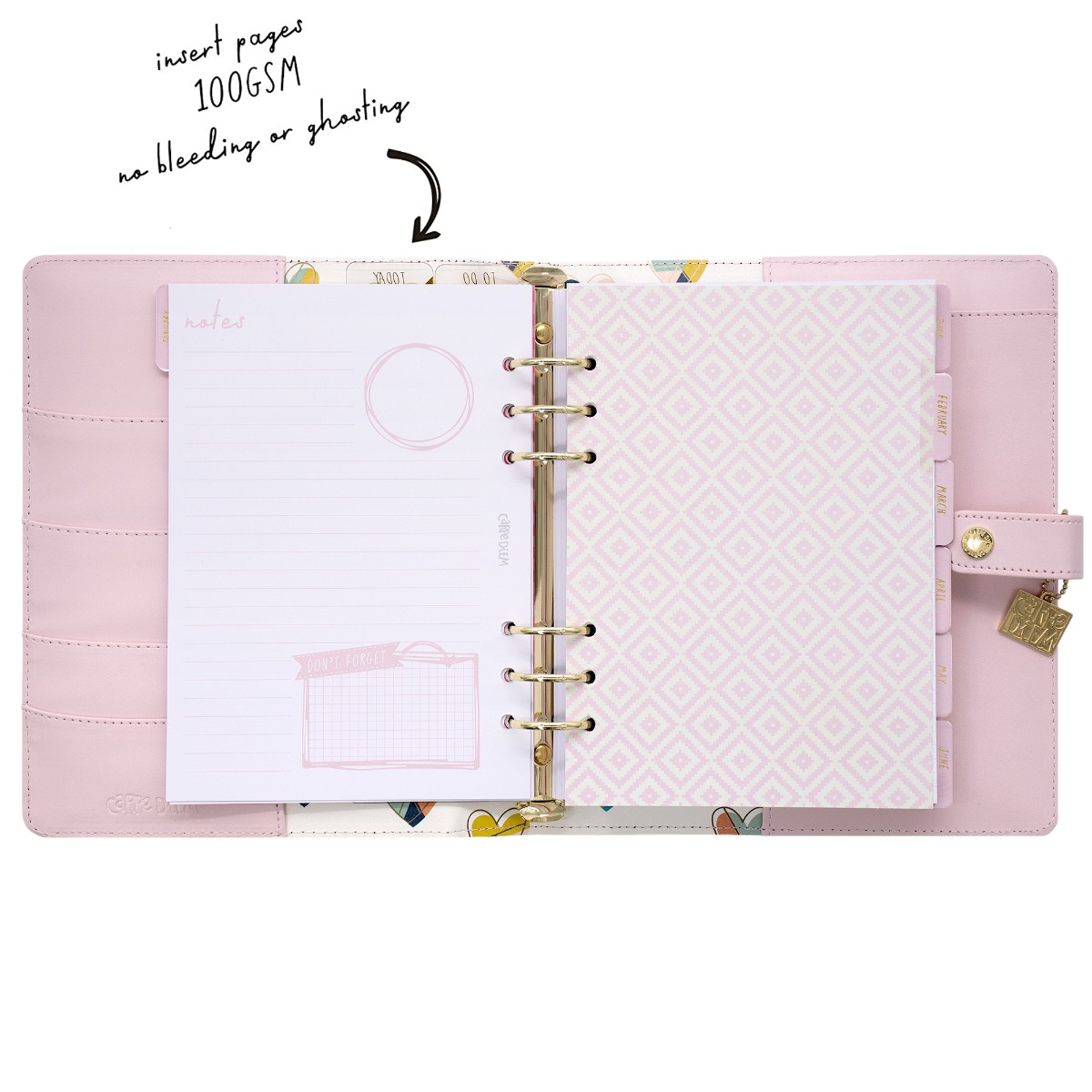 A5 Size Planner Recipe Inserts, A5 Size Meal Planning Inserts Fits with  Kate Spade A5, Louis Vuitton GM, Carpe Diem, Color Crush, Filofax (Planner