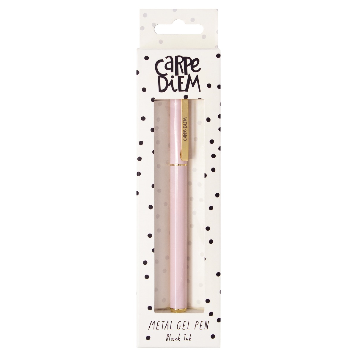 Carpe Diem Ballerina Pink Check Slim Pencil Case