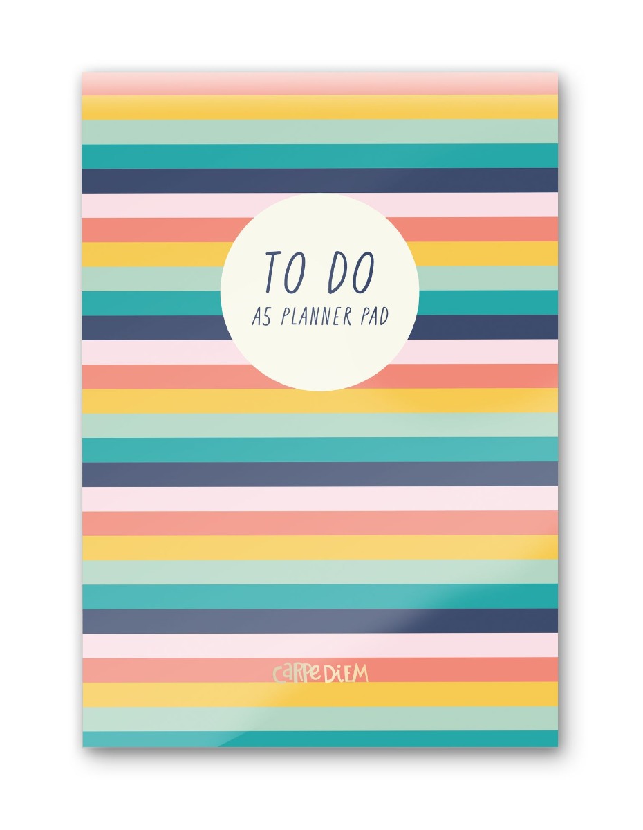 Carpe Diem Daily Planner Pad - Ballerina Pink