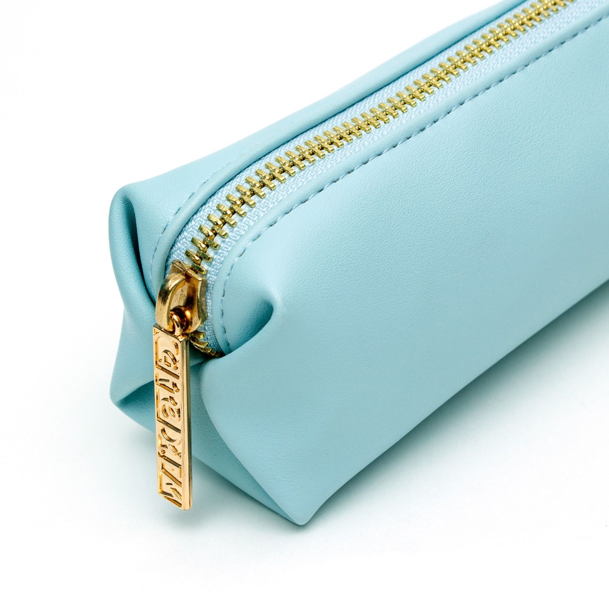 Carpe Diem Slim Pencil Case - Sky Blue