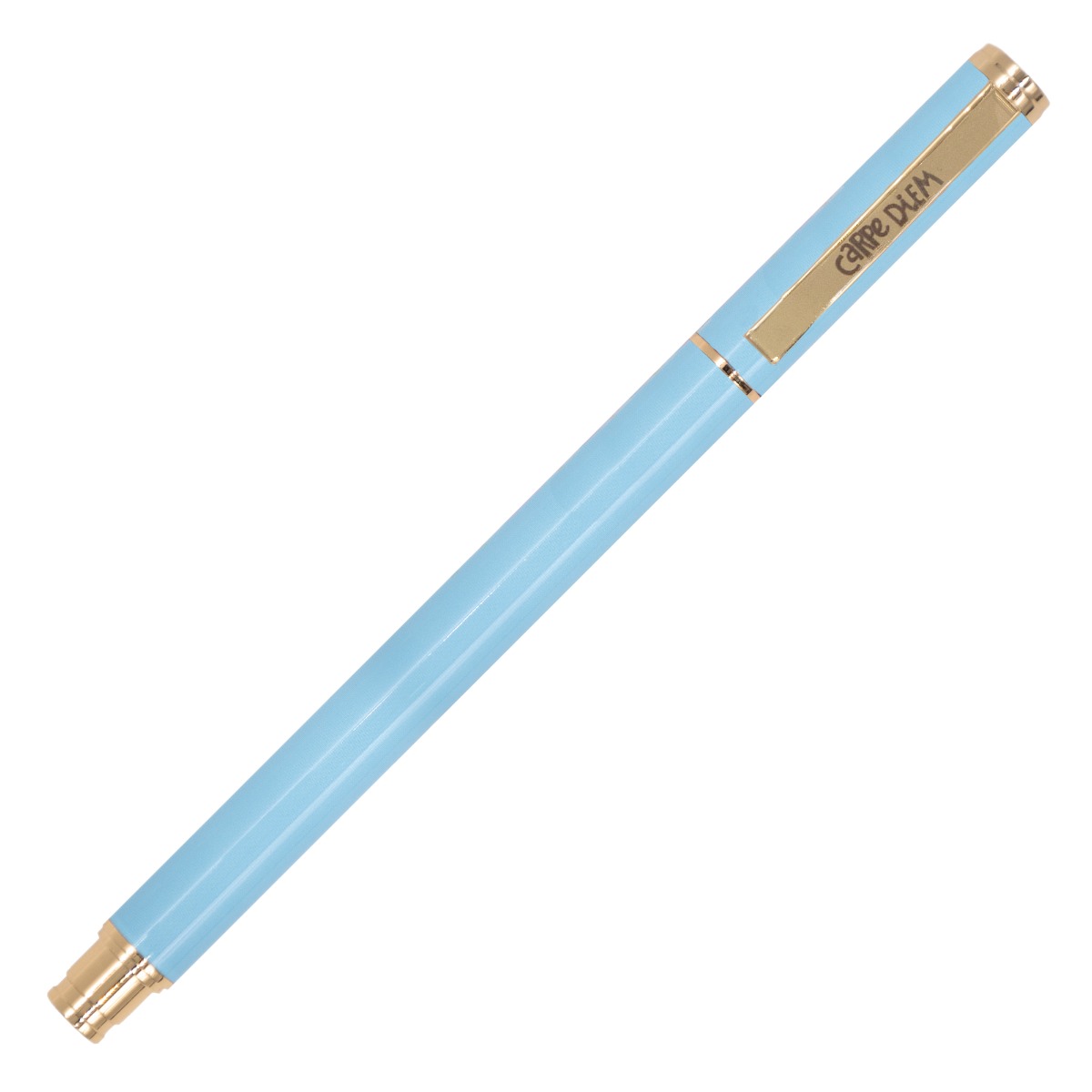 Cubix Round Pencil Case Slim Sky Blue