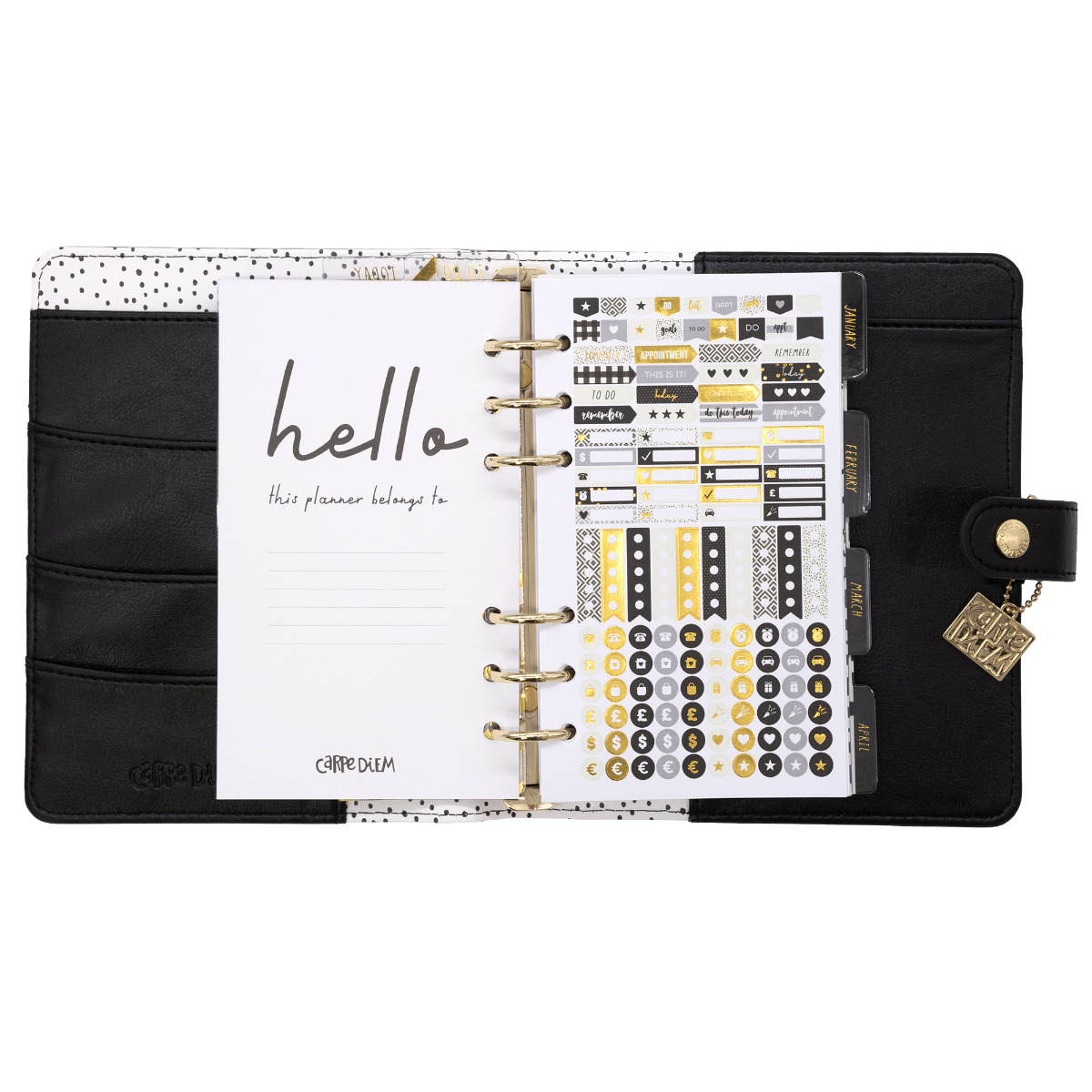 Carpe DIem Personal Planner Box Set - Buffalo Check