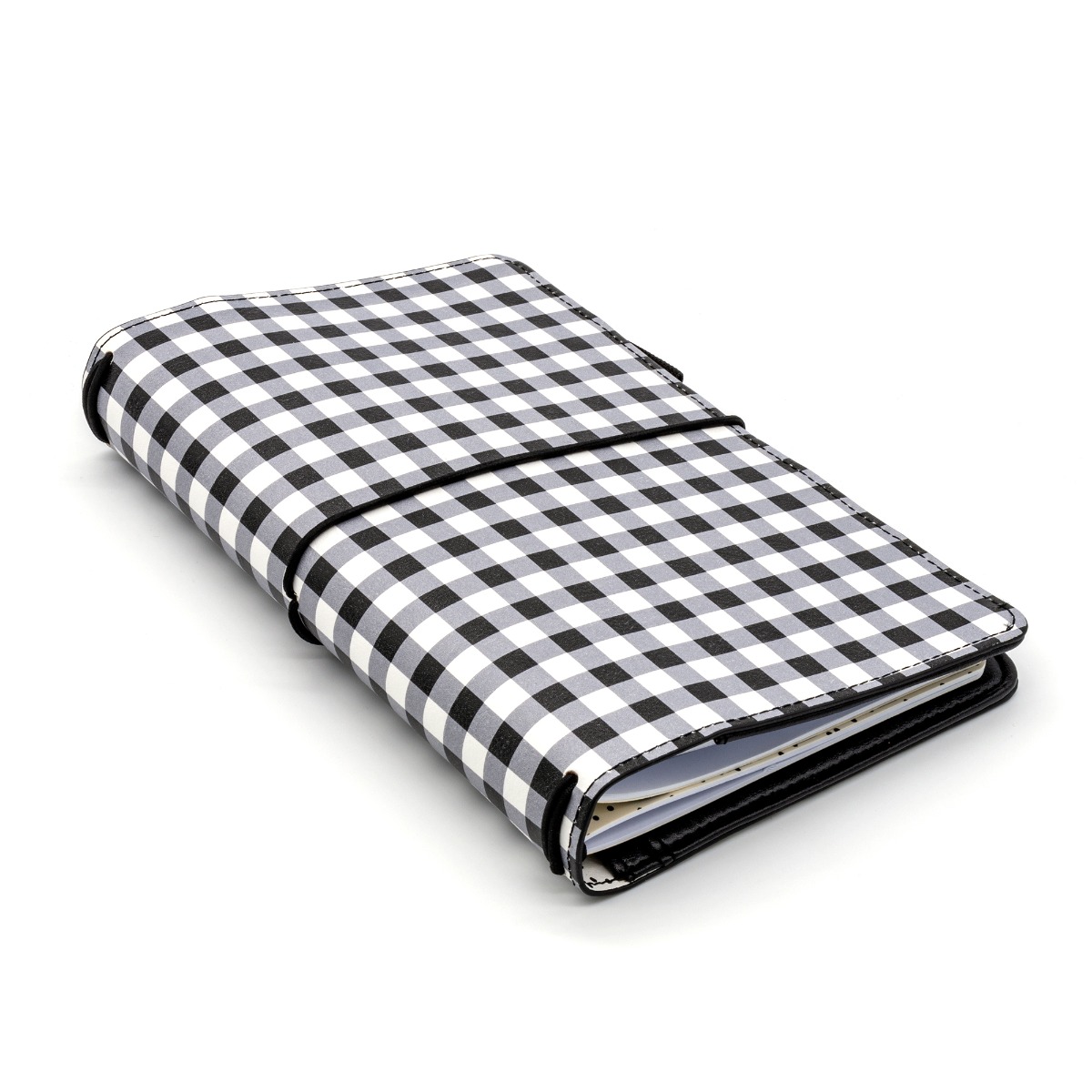 Carpe Diem Traveller Notebook Holder - Buffalo Check