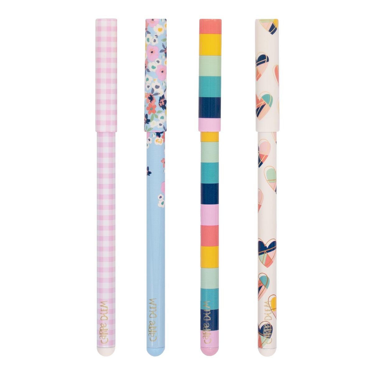 Carpe Diem 4 Pack of Hearts Ballpoint Pens