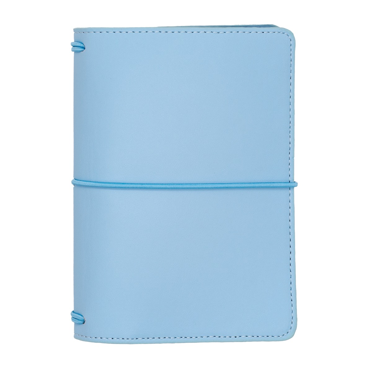 Carpe Diem A6 Notebook and Passport Holder - Sky Blue