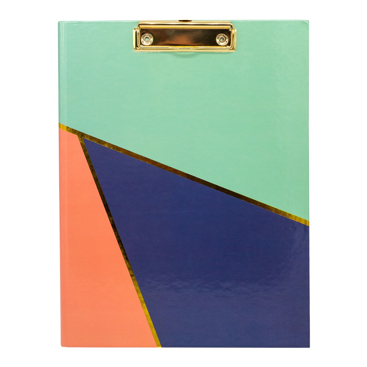 Fashion clipboard padfolio with matching refill pad in geometric print from the Fashion range by Pukka Pads.