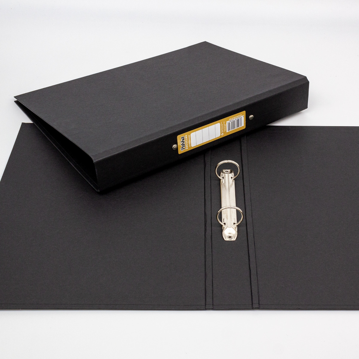 Pukka Pads Recycled Black Ringbinder A4 - Box of 5