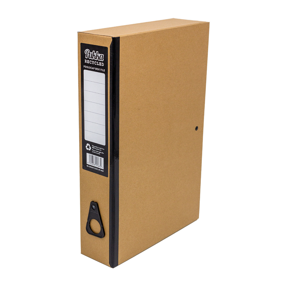 Pukka Pads Kraft Recycled Foolscap Box File
