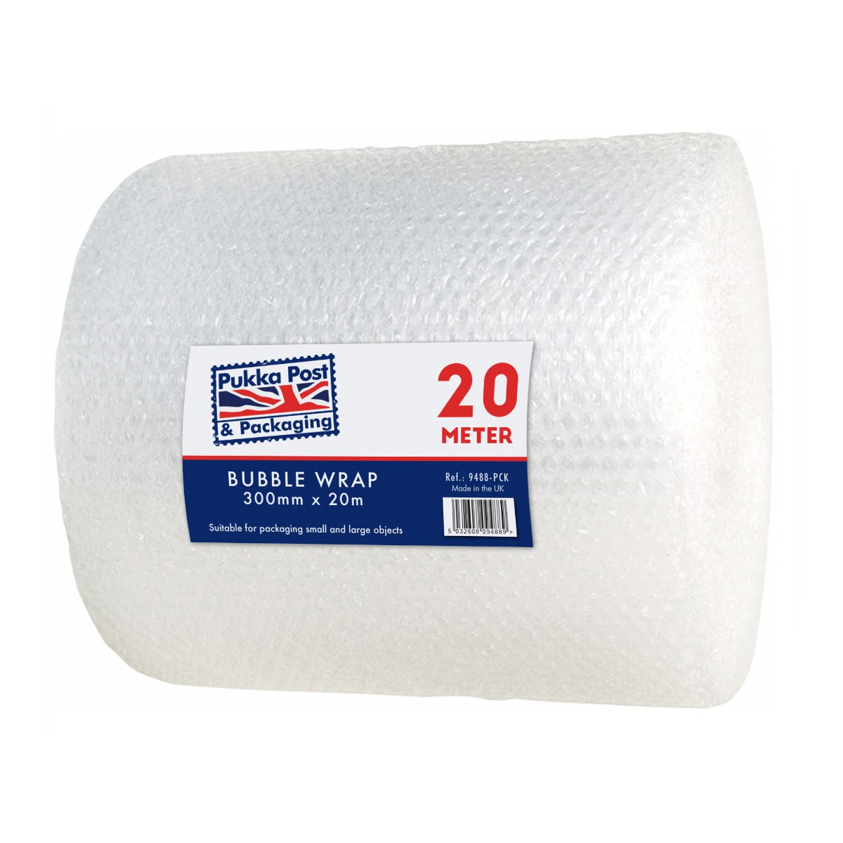 Pukka Post & Packaging Bubble Wrap - 300mm x 20m