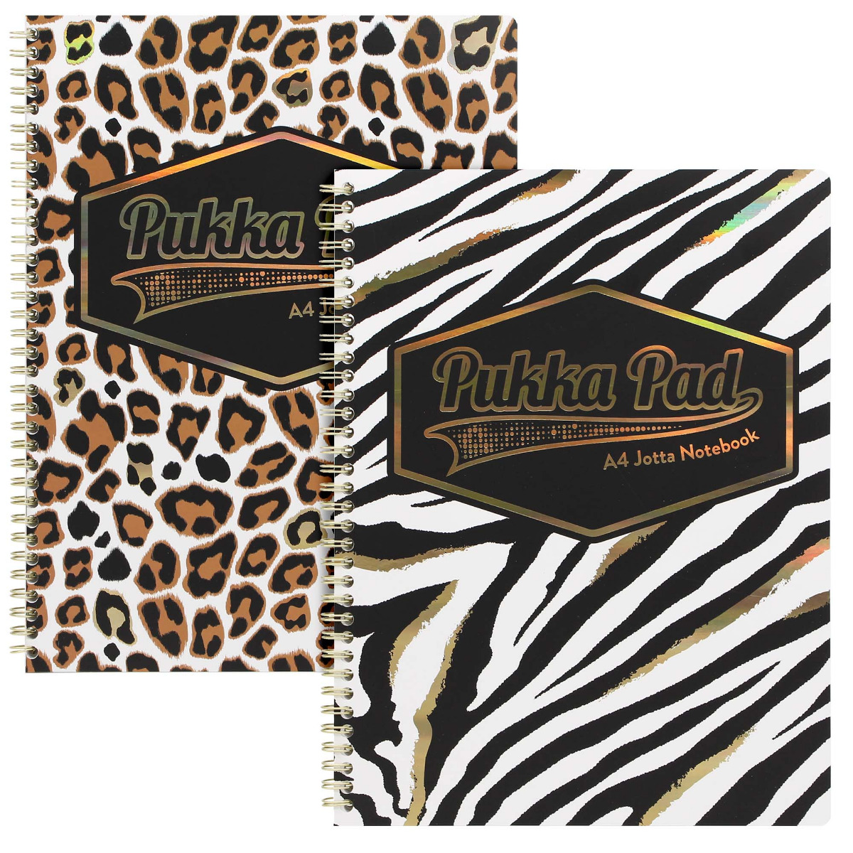 Pukka Pads Wild A4+ Lined Jotta - Assorted pack of 2