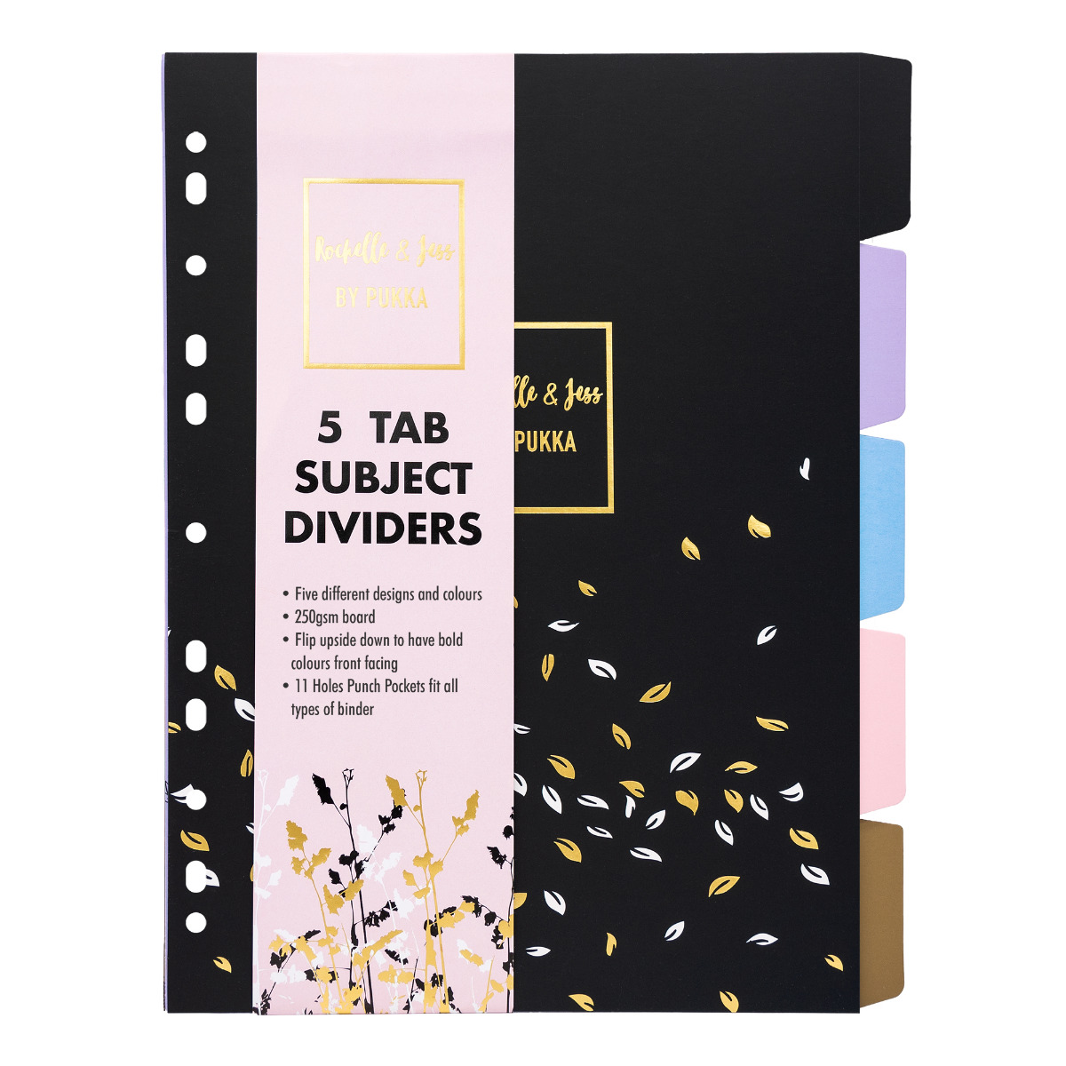 Pukka Pads Rochelle & Jess A4 Reversible Dividers