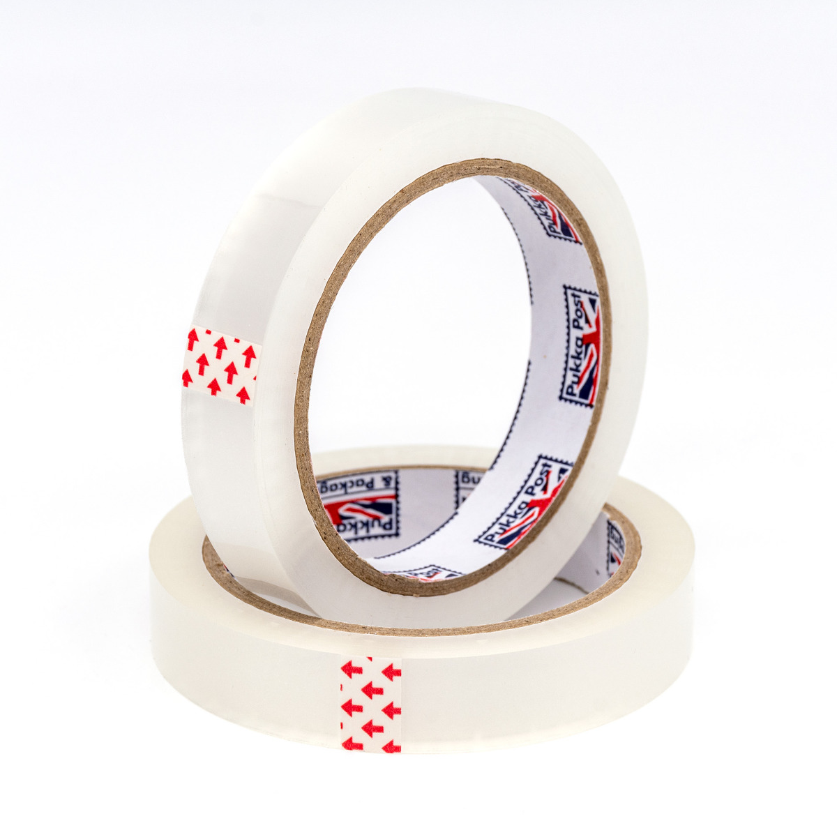 Pukka Post & Packaging Adhesive Tape 19mm x 66m - Pack of 2