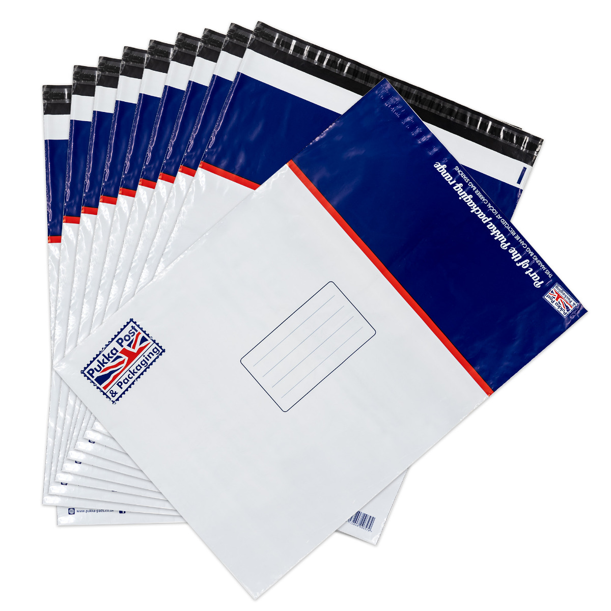 Pukka Post & Packaging Poly Mailer Size 6 (440 x 580 + 40mm) - Pack of 10