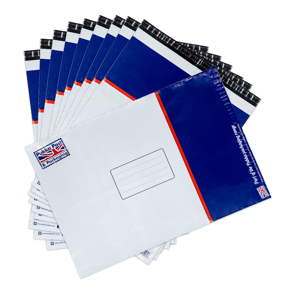 Pukka Post & Packaging Poly Mailer Size 7 (510 x 680 + 40mm) - Pack of 10