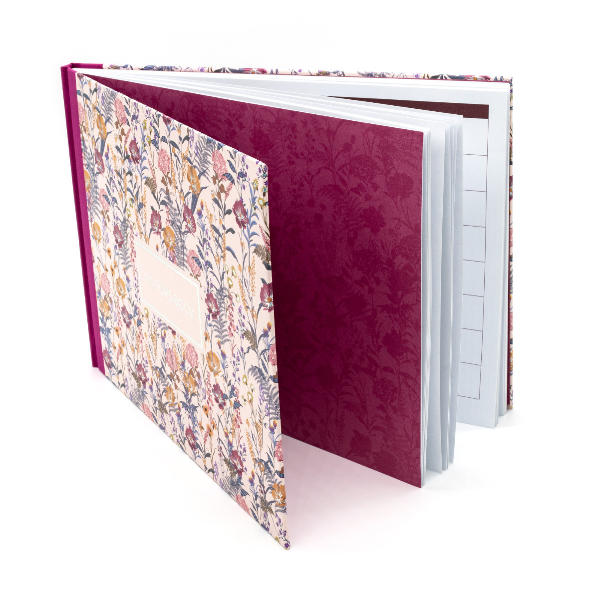 Pukka Pads Bloom Visitors Book in Cream