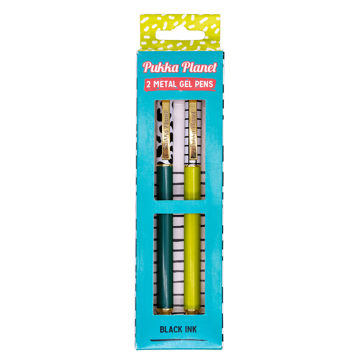 Pukka Planet Green Vibes Only Gel Pens - Pack of 2